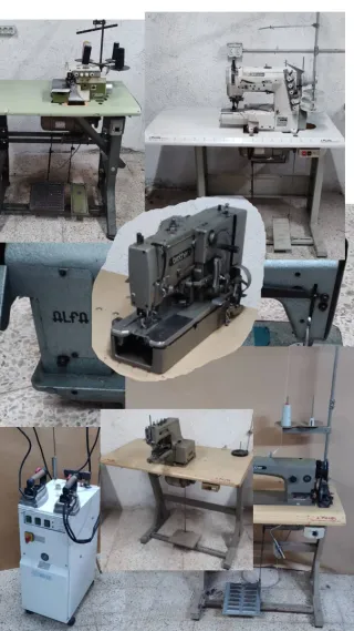 Máquinas de coser industriales