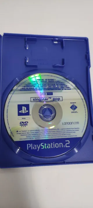 Singstar Pop PS2 (PlayStation 2) Karaoke Juego