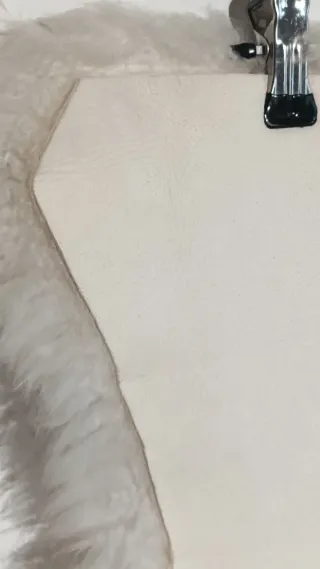 Alfombra Piel Oveja Natural Ikea Blanca