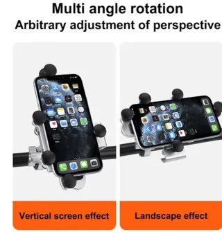 Soporte Móvil Moto Universal Giratorio