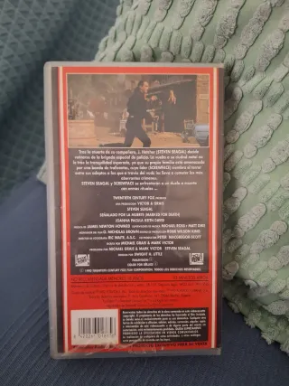 VHS Señalado por la Muerte (Steven Seagal)