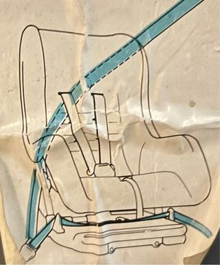 Seggiolino auto Chicco a quadri