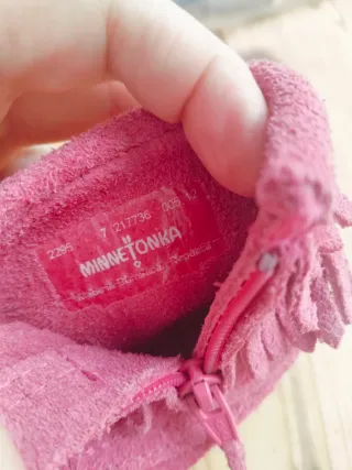 Botas Minnetonka 23 casi sin usar