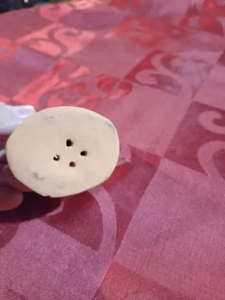 Apito/chocalho artesanal para pintar