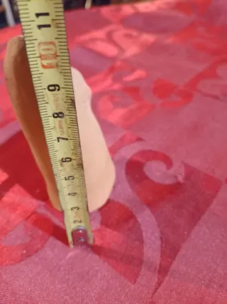 Apito/chocalho artesanal para pintar