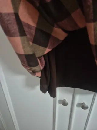 Vestido Indi & Cold cuadros rosa y marrón