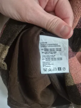 Vestido Indi & Cold cuadros rosa y marrón