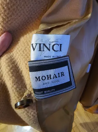 Abrigo de lana italiana