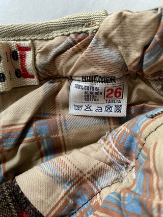 Pantalone cargo scozzese bambino tg 7 anni Hammer