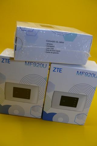 Hotspot 4G ZTE MF920U + Cartão NOS