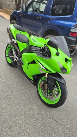 Kawasaki ninja Zx10r Verde