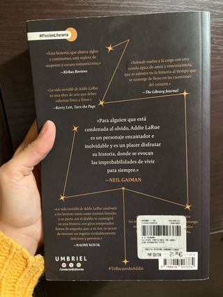 La vida invisible de Addie LaRue