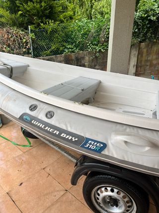 Barca Walker Bay 310 RID + Suzuki 6 CV + remolque