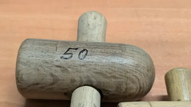 Mazos de madera para carpintería y hojalatería