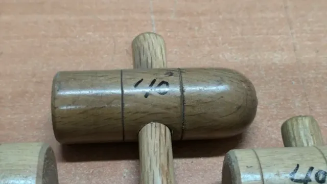 Mazos de madera para carpintería y hojalatería
