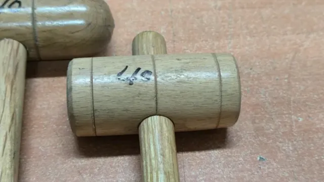 Mazos de madera para carpintería y hojalatería