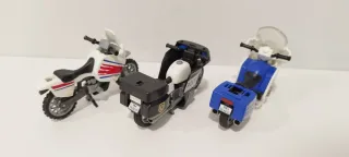 Lote 3 Motos Playmobil