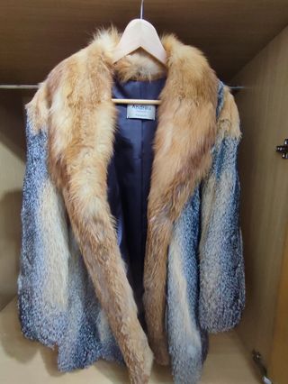 Abrigo Piel Zorro Peletería Andreu