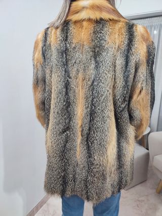 Abrigo Piel Zorro Peletería Andreu