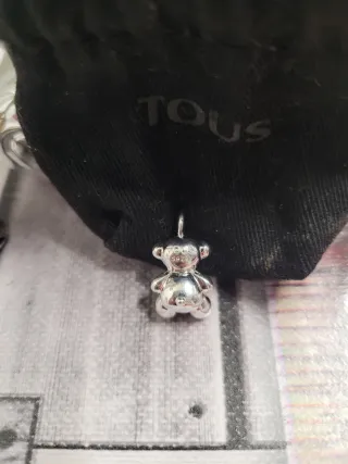 Colgante Oso Perla Plata Tous