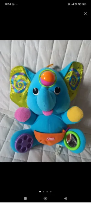 Negociable. Lote Juguetes Bebe Gimnasio Peluche or