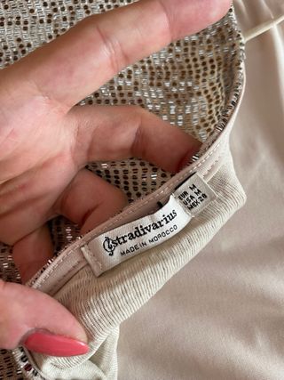 Top Lentejuelas Plata Tirantes