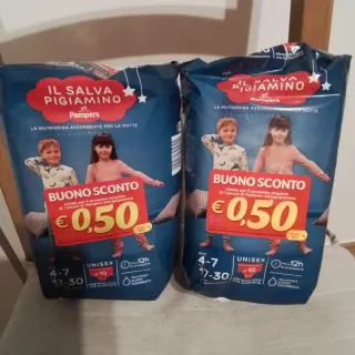 Pampers Salvapigiamino Mutandine Notte