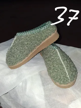 Zuecos rosas talla 37