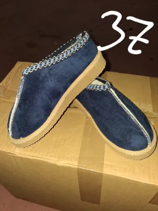 Zuecos rosas talla 37