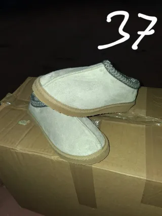 Zuecos rosas talla 37