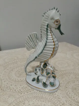 Figura Caballito de Mar Porcelana
