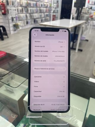 iPhone 11 Pro Max 256GB Gris Espacial