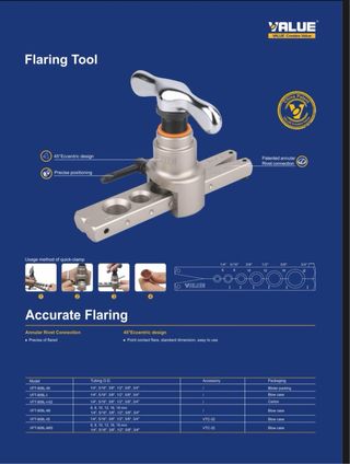 Herramienta Abocardador VALUE
