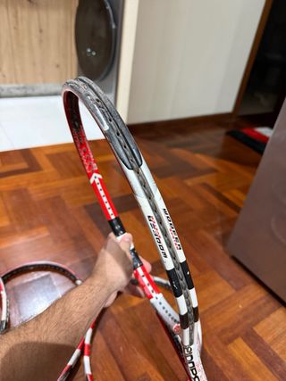 Lote 4 Raquetas Tenis Babolat Wilson Head