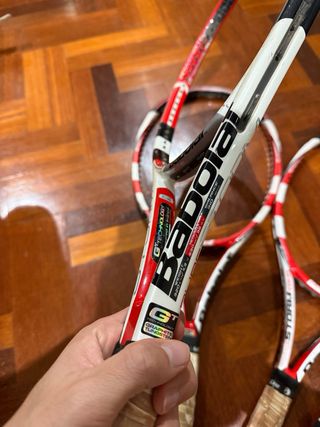 Lote 4 Raquetas Tenis Babolat Wilson Head