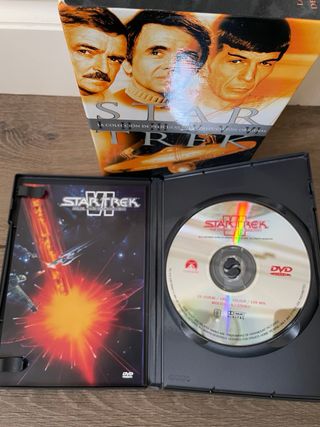 Pack DVD Star Trek 6 Películas