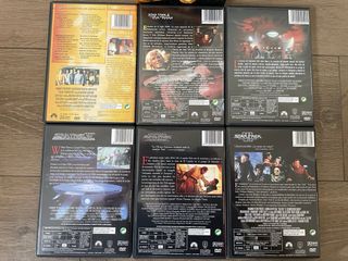 Pack DVD Star Trek 6 Películas