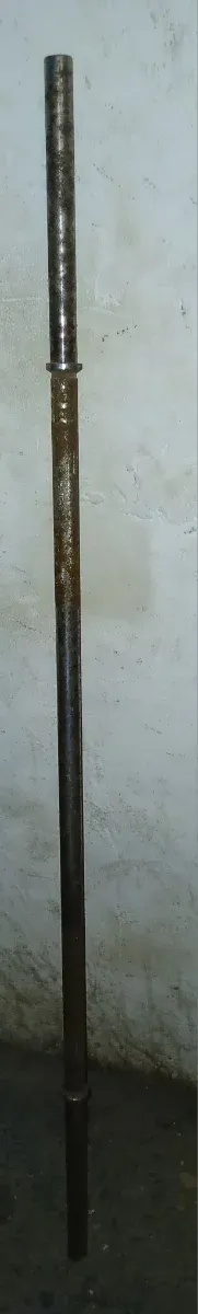 Barra de gimnasio 150cm bastante pesada