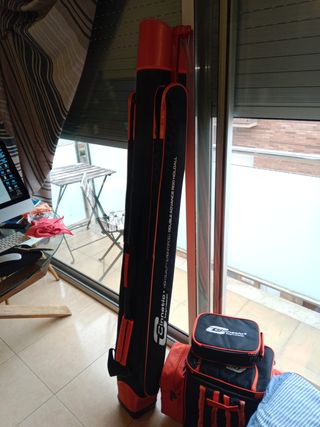 Equipo completo de pesca Surfcasting, como nuevo.