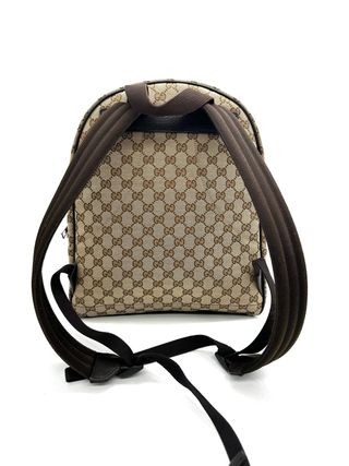 Mochila Gucci GG Beige y Marrón