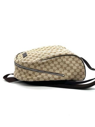 Mochila Gucci GG Beige y Marrón