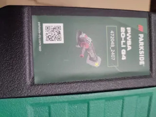 Maletín para radial de batería Parkside