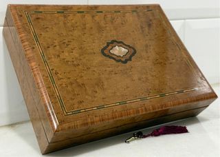 ANTIGUA EXCLUSIVA CAJA PINTURAS FRANCIA S.XIX