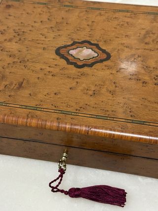 ANTIGUA EXCLUSIVA CAJA PINTURAS FRANCIA S.XIX