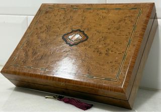 ANTIGUA EXCLUSIVA CAJA PINTURAS FRANCIA S.XIX