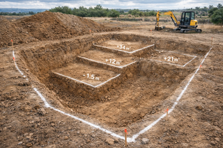 Mediciones orientativas terrenos y tierras (m²/m³)