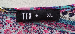 Mono TEX estampado multicolor