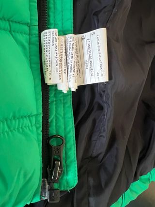 Chaqueta niño verde Benetton