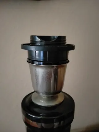 Lámpara cerámica artesanal italiana vintage