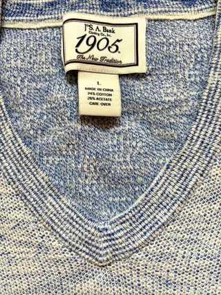 Jersey de punto marca Jos. A. Bank